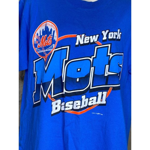 New York Mets baseball 1998 Logo Seven  Medium T shirt - Picture 1 of 8